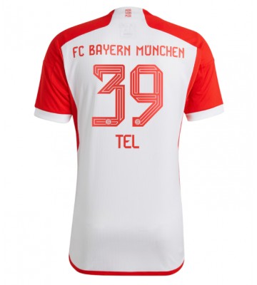 Bayern Munich Mathys Tel #39 Hemmatröja 2023-24 Kortärmad